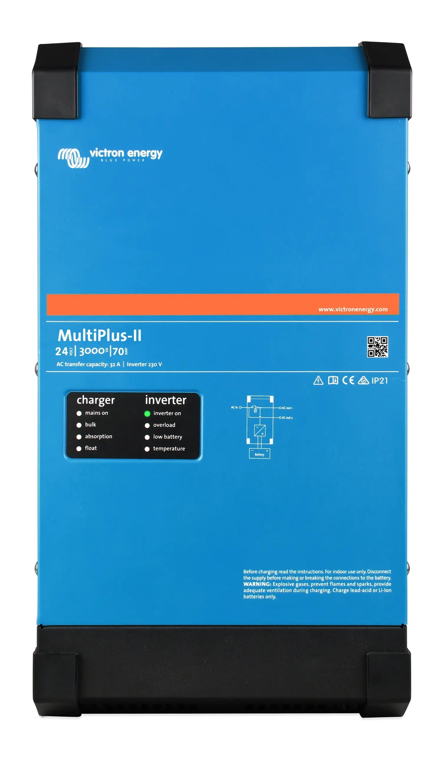 MultiPlus-II 24/3000/70-50 120V (UL 458)