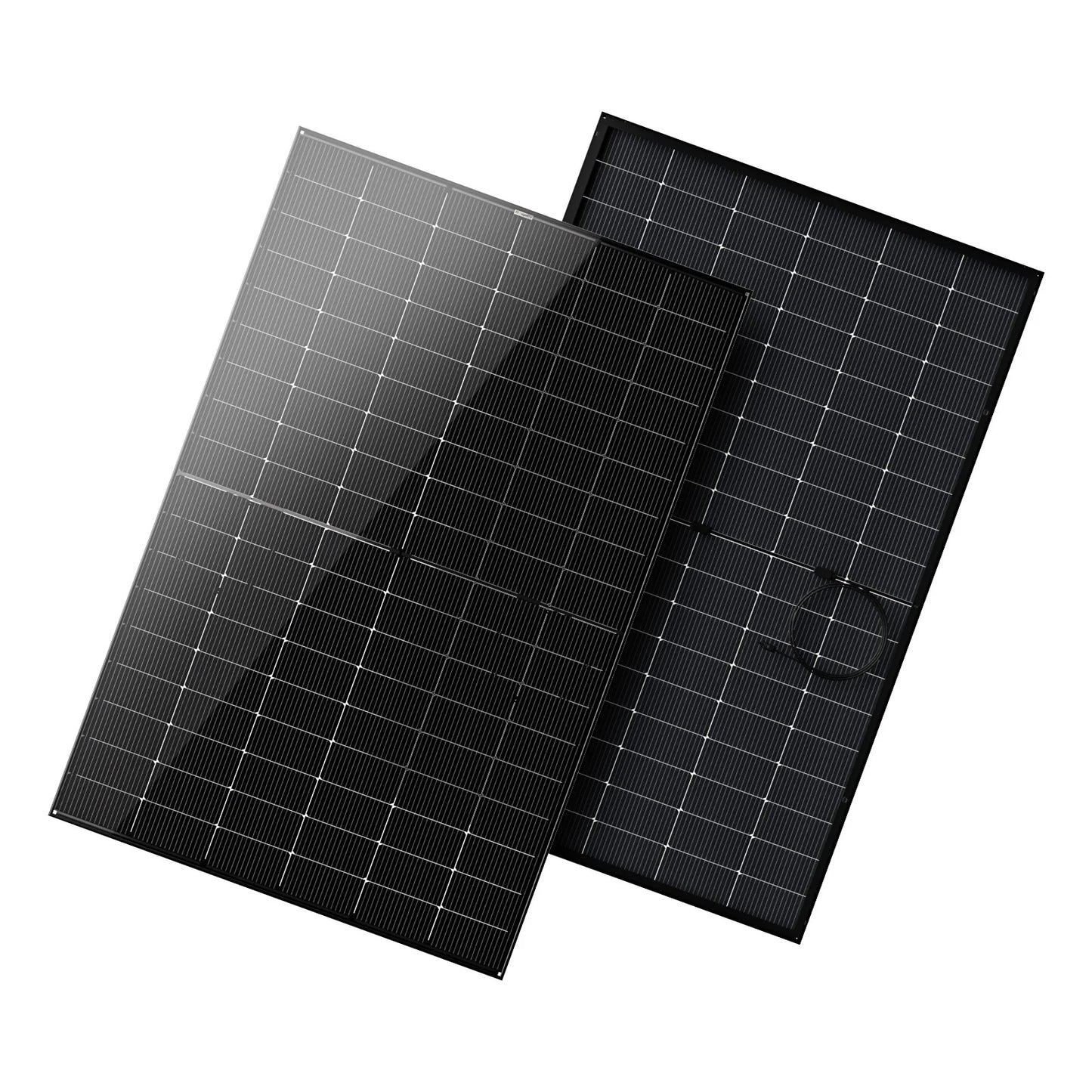 BougeRV 400 Watt N-Type Rigid Bifacial 16BB Mono Solar Panel