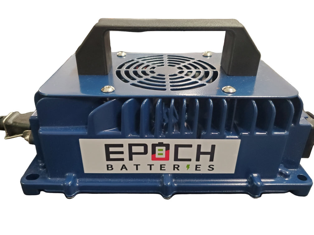 48V 15A Battery Charger - Epoch Batteries SKU: CHG-48V15A