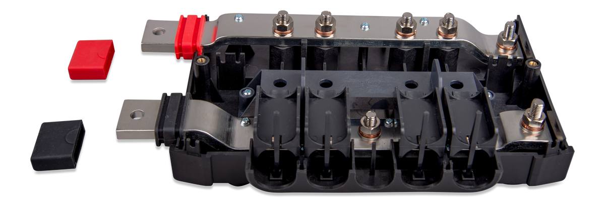 Victron Lynx Power In, front view with cover open