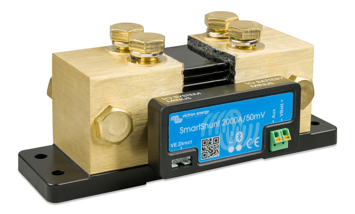 Victron SmartShunt 2000A/50mV battery monitor, right side