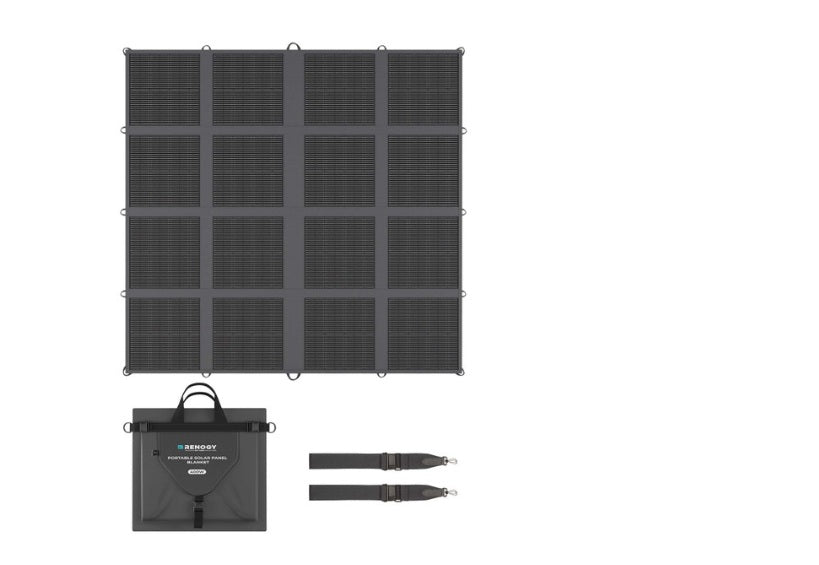 400W Portable Solar Panel Foldable Monocrystalline Solar Blanket