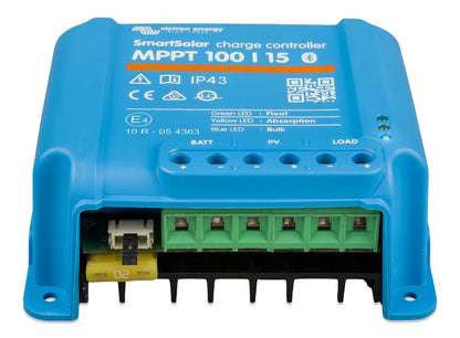 Victron SmartSolar MPPT 100/15 solar charge controller with Bluetooth
