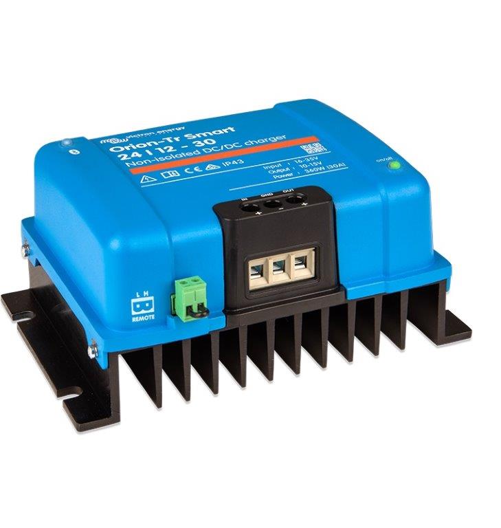 Victron Energy Orion-Tr Smart DC to DC Charger (Bluetooth) 12/12 Volt 30 amp 360 Watt Battery Charger for dual Battery Systems- Isolated