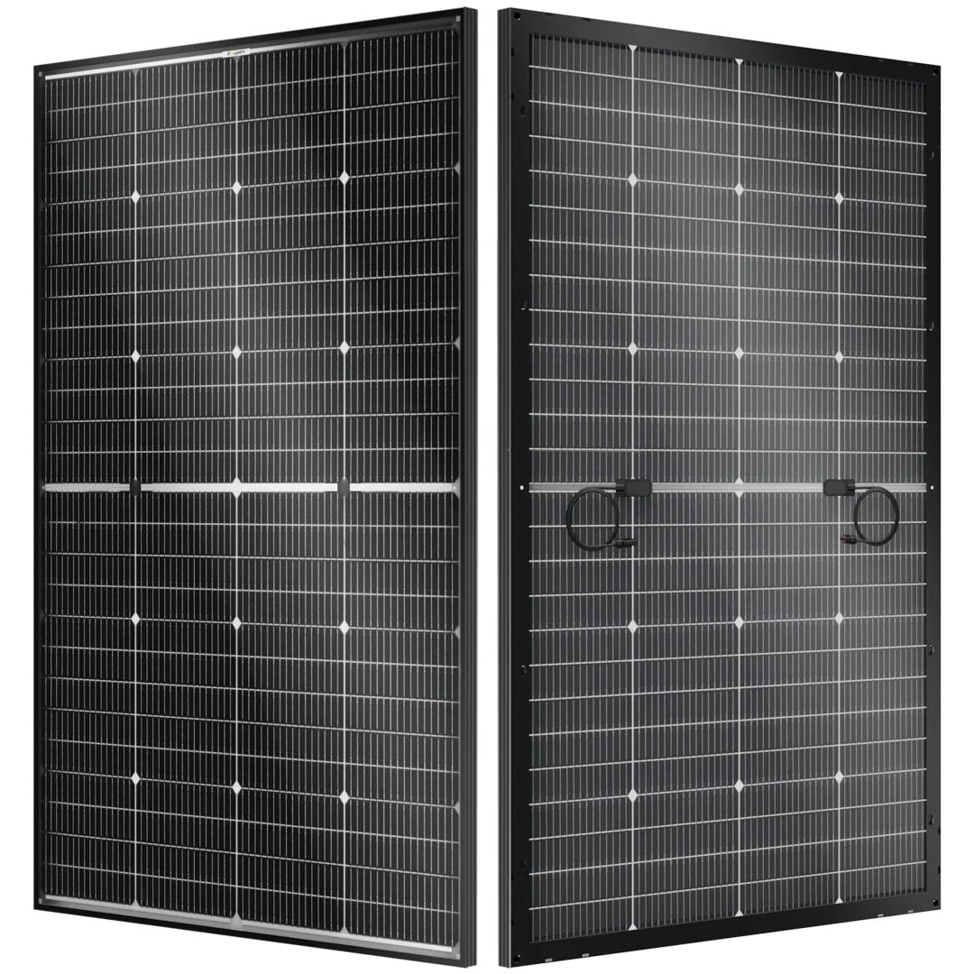 BougeRV N-Type 24V 200 Watt Bifacial 16BB Solar Panel