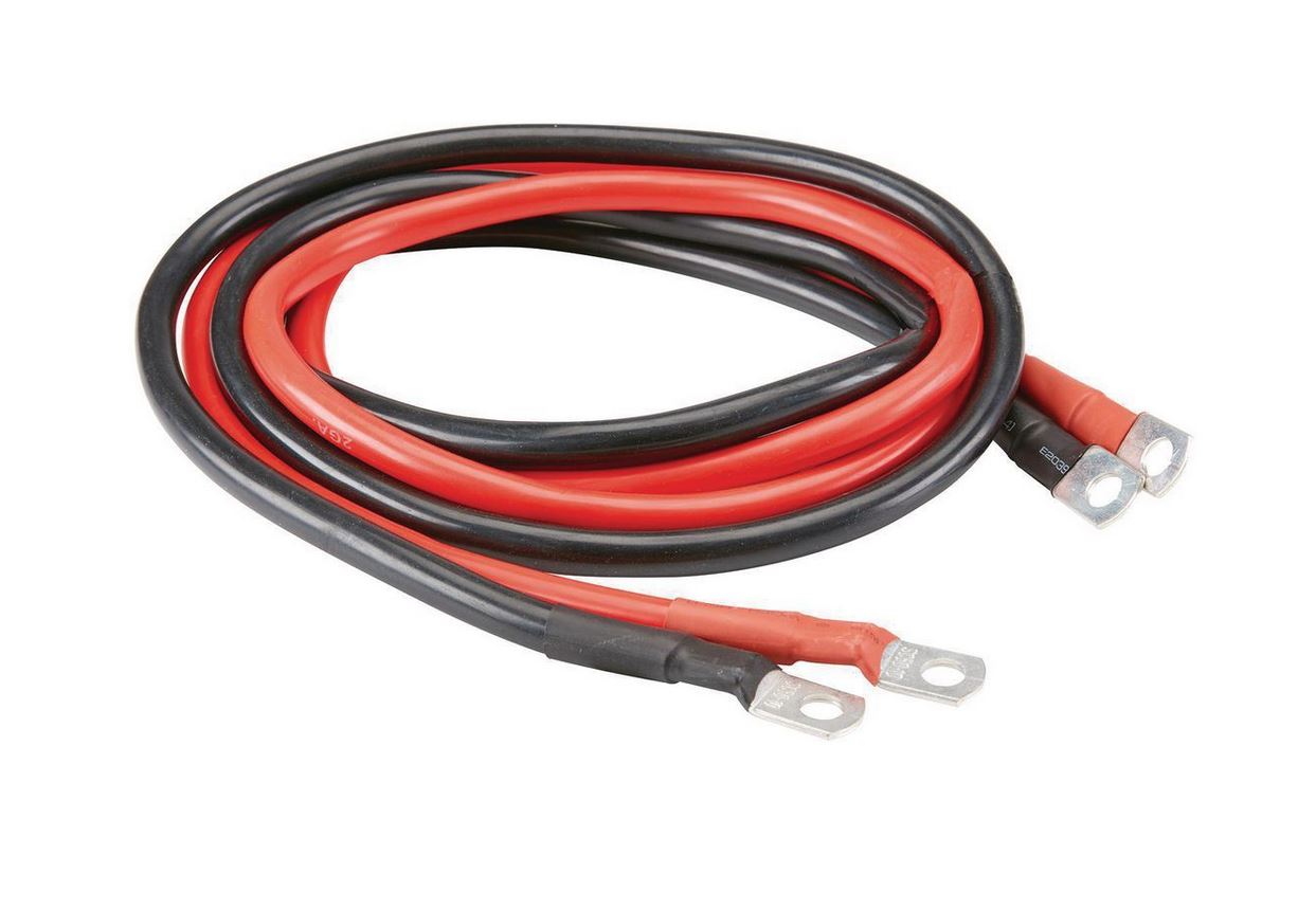 4AWG 24 Inch Wiring SKU: 4awg-24inch-wiring-red-black