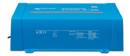 Victron Phoenix Inverter 12/500 120V VE.Direct with NEMA GFCI outlet, UL 458