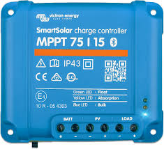 Victron Energy SmartSolar MPPT Solar Charge Controller (Bluetooth) 75V 15Amp 12/24Volt