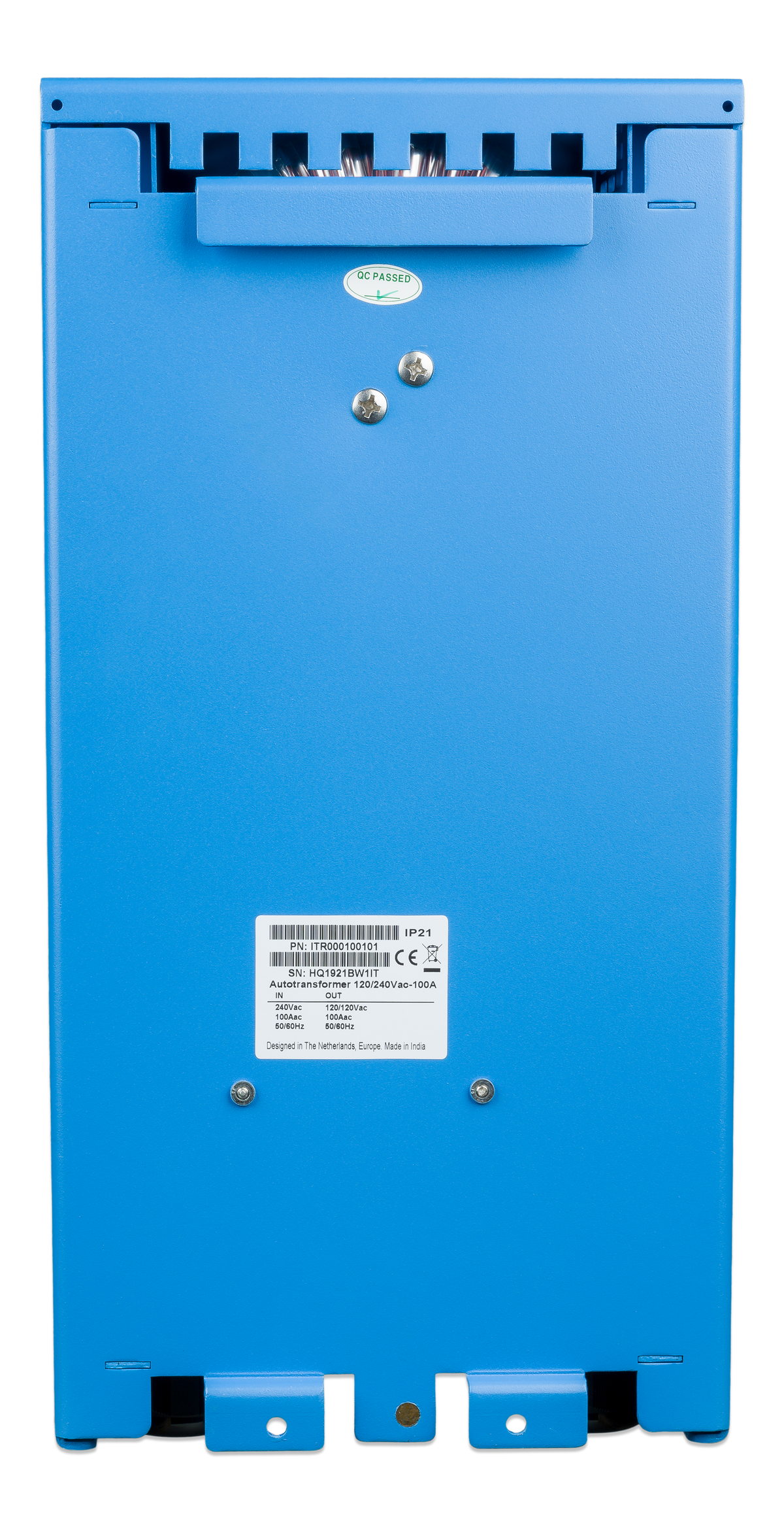 Victron Autotransformer 120/240V 100A, rear view