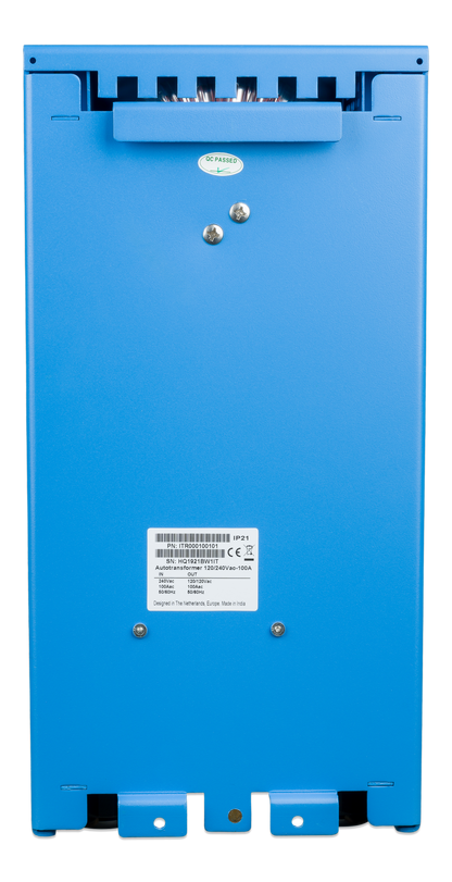 Victron Autotransformer 120/240V 100A, rear view