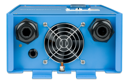 Victron Autotransformer 120/240V 100A, underside showing cable entries