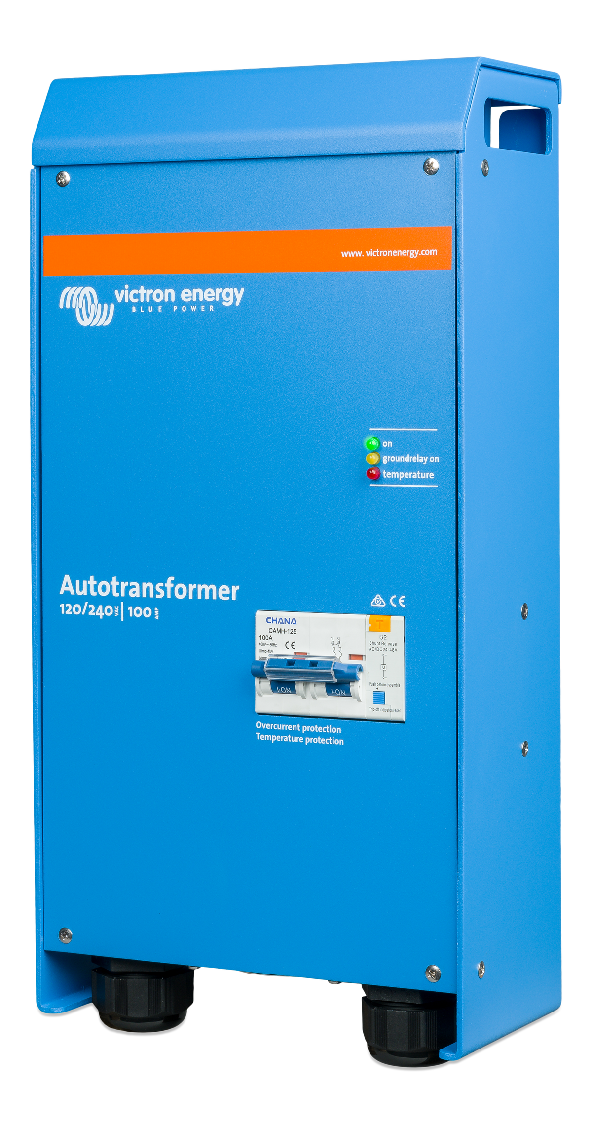 Victron Autotransformer 120/240V 100A, left side