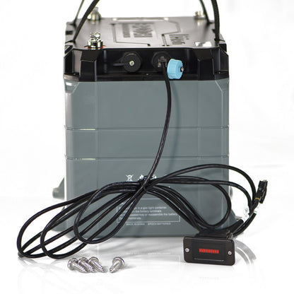 12V 50Ah (0.64kWh) LiFePO4 Lithium Battery - Bluetooth, Heating, Waterproof SKU: B1250B
