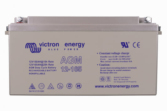 Victron 12V/165Ah AGM Deep Cycle Battery