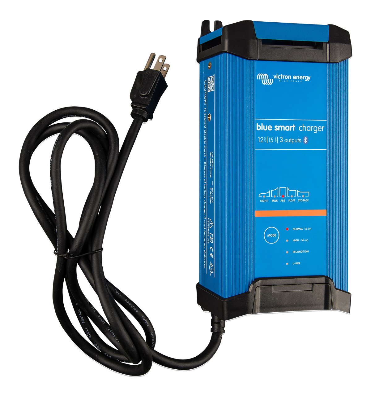 Victron Blue Smart IP22 Charger 12V 15A three outputs, 120V