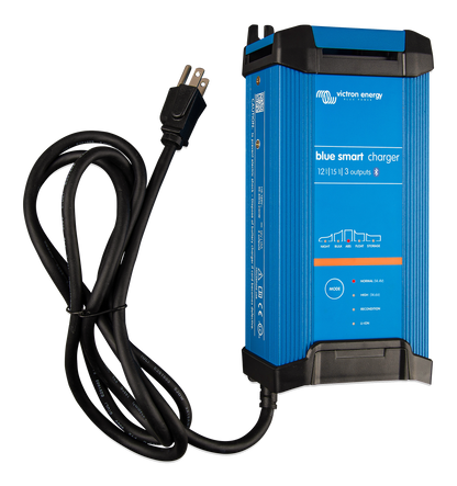 Victron Blue Smart IP22 Charger 12V 15A three outputs, 120V