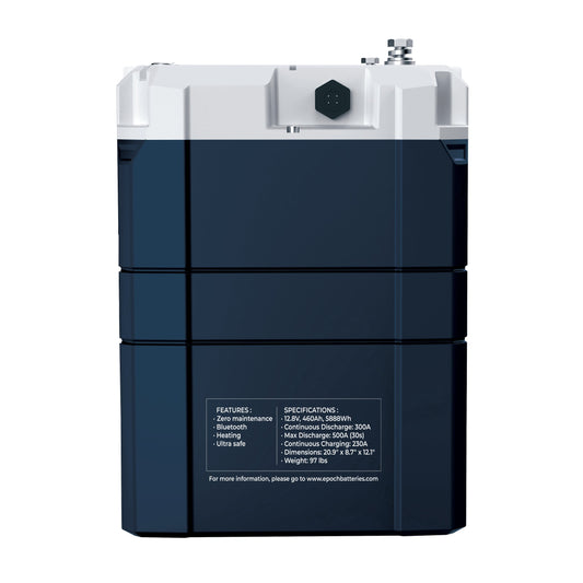 48V 100Ah (5.12kWh) V2 Elite Series - Heated & Bluetooth & Victron Comms LiFePO4 Batttery