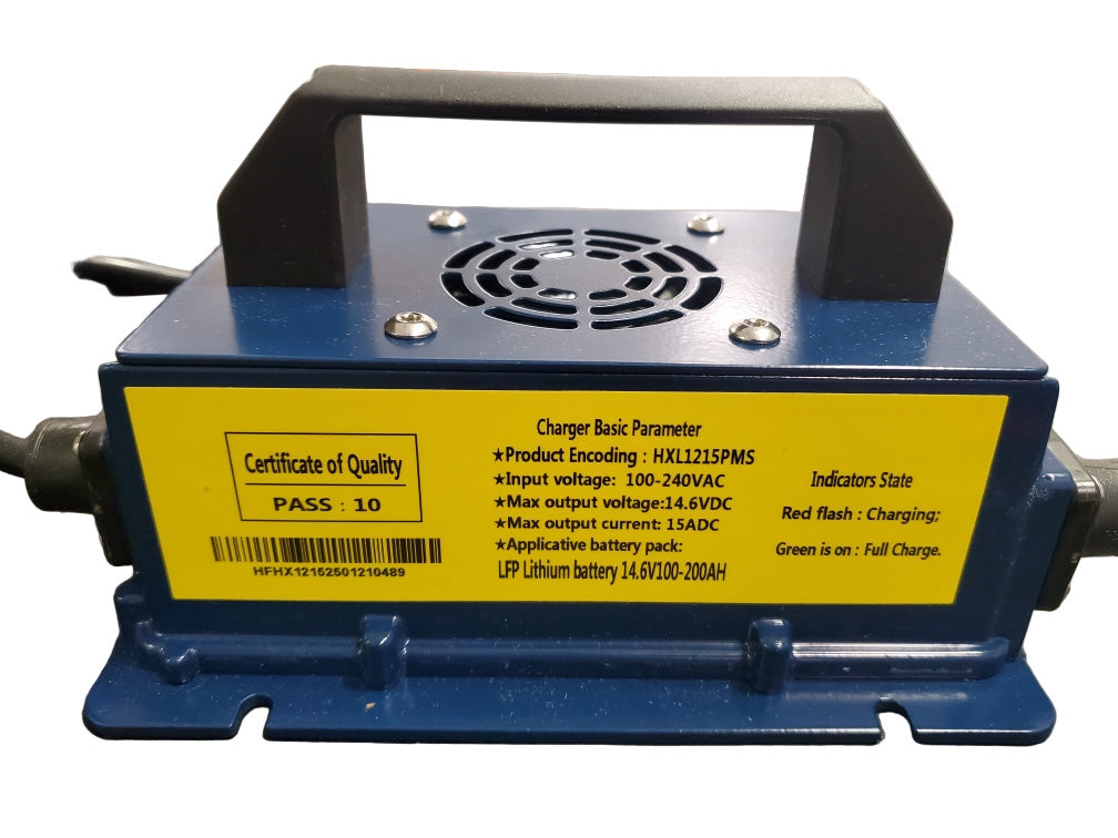 12V 15A Battery Charger - Epoch Batteries SKU: CHG-12V15A