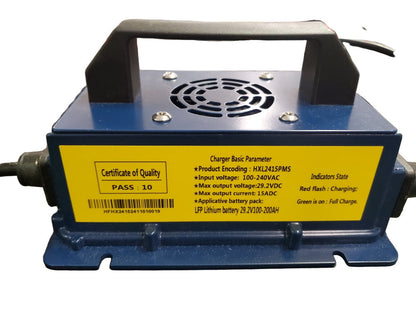24V 15A Battery Charger - Epoch Batteries SKU: CHG-24V15A