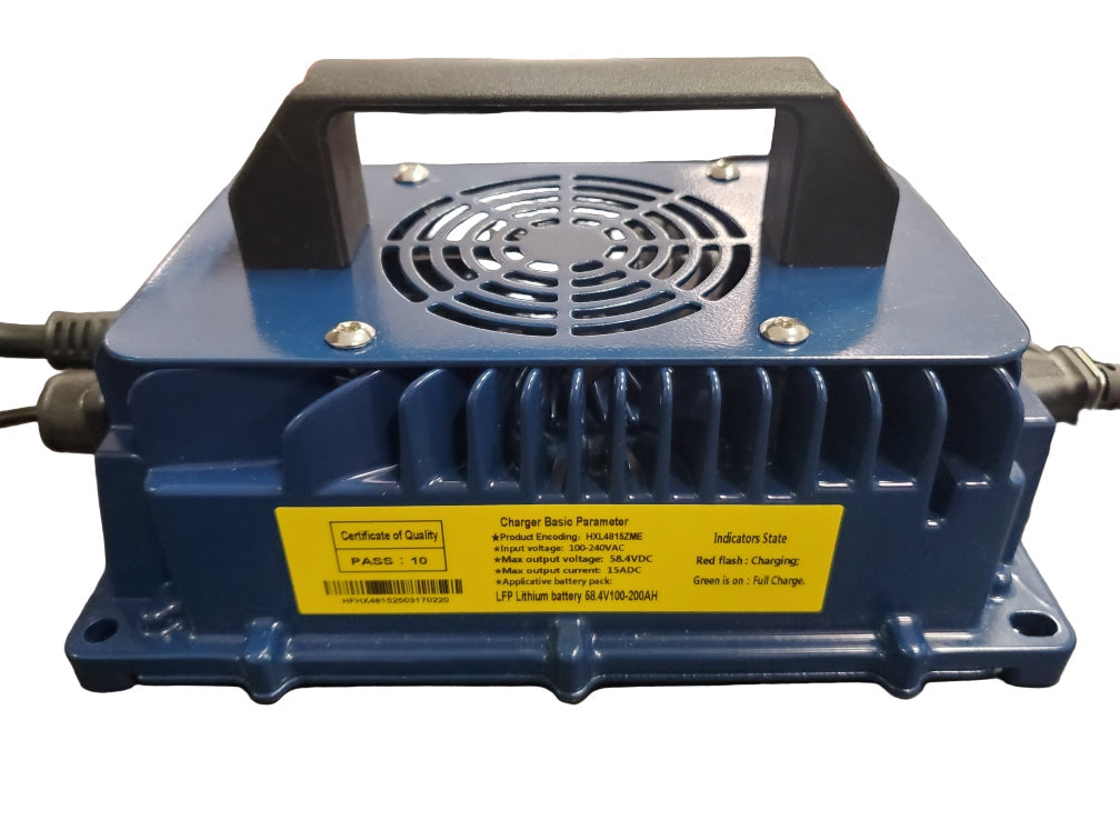 48V 15A Battery Charger - Epoch Batteries SKU: CHG-48V15A