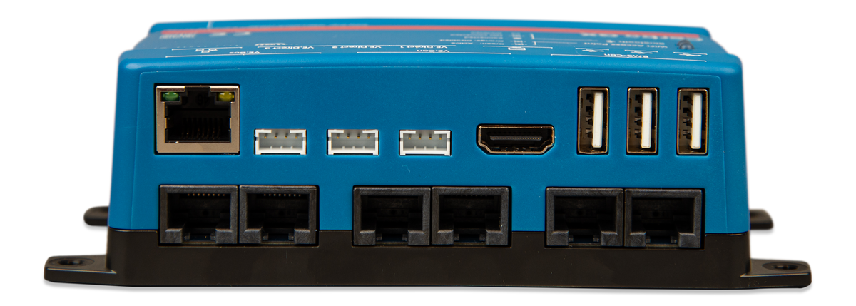 Victron Cerbo GX rear connection ports