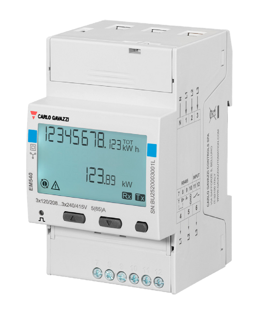 Victron Energy Meter EM540 - 3 phase - max 65A/phase — Energy Metering
