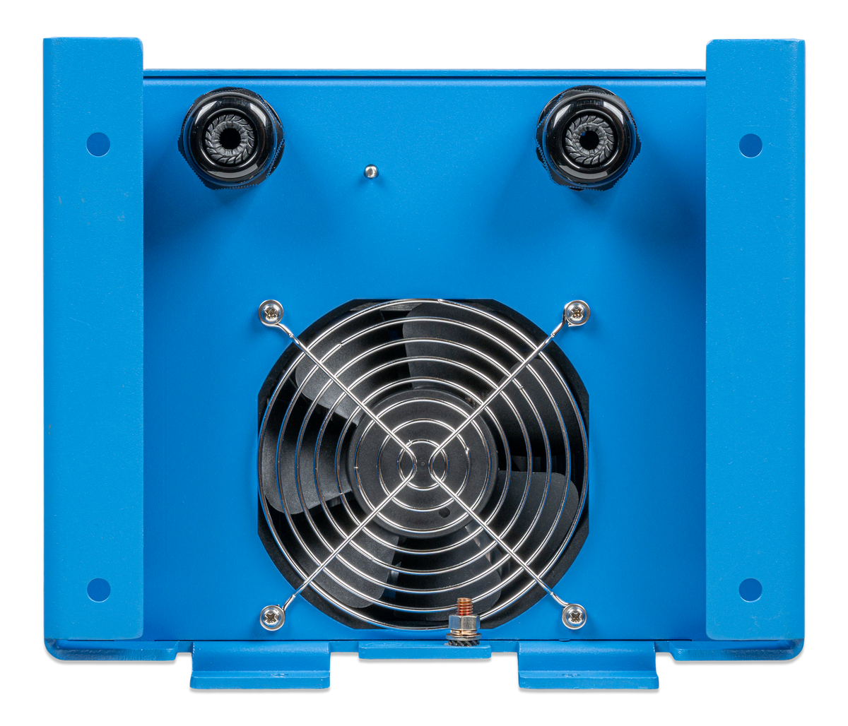 Victron Isolation Transformer 4500W Auto 115/230V, bottom view showing cable entries