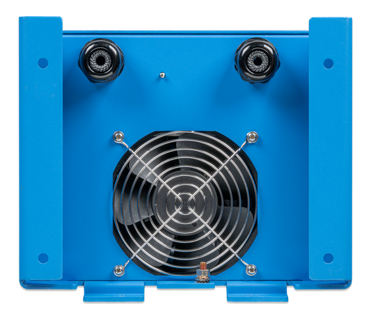 Victron Isolation Transformer 4500W Auto 115/230V, bottom view showing cable entries