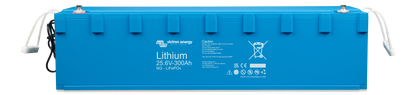 Victron Lithium NG 25.6V 300Ah battery, angled front view