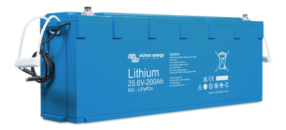 Victron Lithium NG 25.6V 200Ah battery, right side