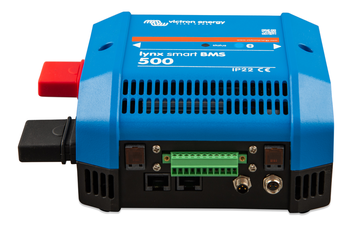 Victron Lynx Smart BMS 500 M10, angled front view