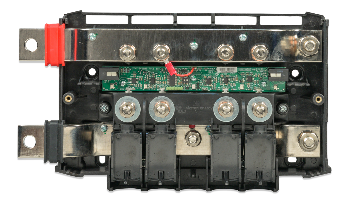 Victron Lynx Distributor M10, front view with cover open