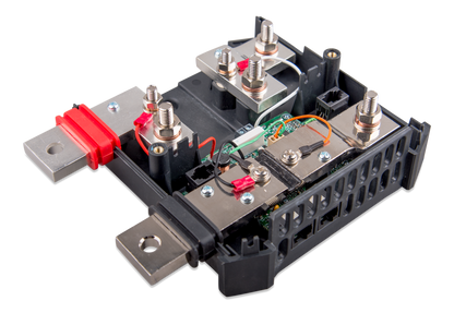 Victron Lynx Shunt VE.Can, left side with cover open