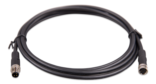 Victron M8 circular connector Male/Female 3 pole cable 3m (bag of 2) — Interface & Cabling