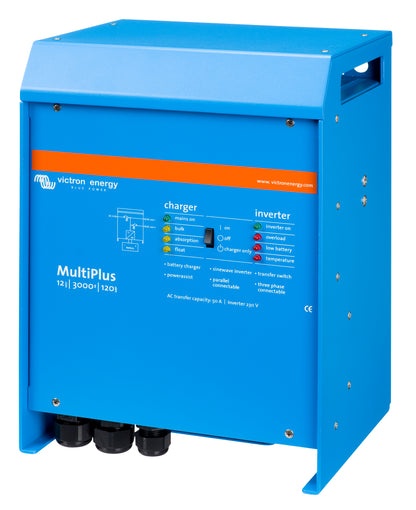 Victron MultiPlus 12/3000/120-50 inverter/charger, left side