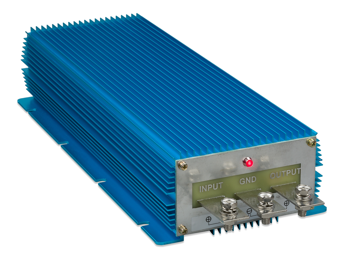 Victron Orion IP67 12/24-50A DC-DC converter, left side