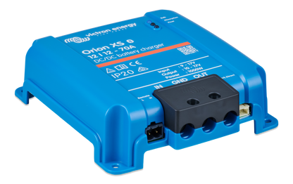 Victron Orion XS 12/12-70A DC-DC battery charger, right side view