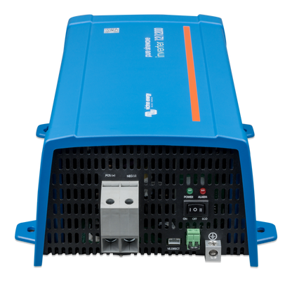 Victron Phoenix Inverter 12/1200 120V VE.Direct NEMA GFCI, front view