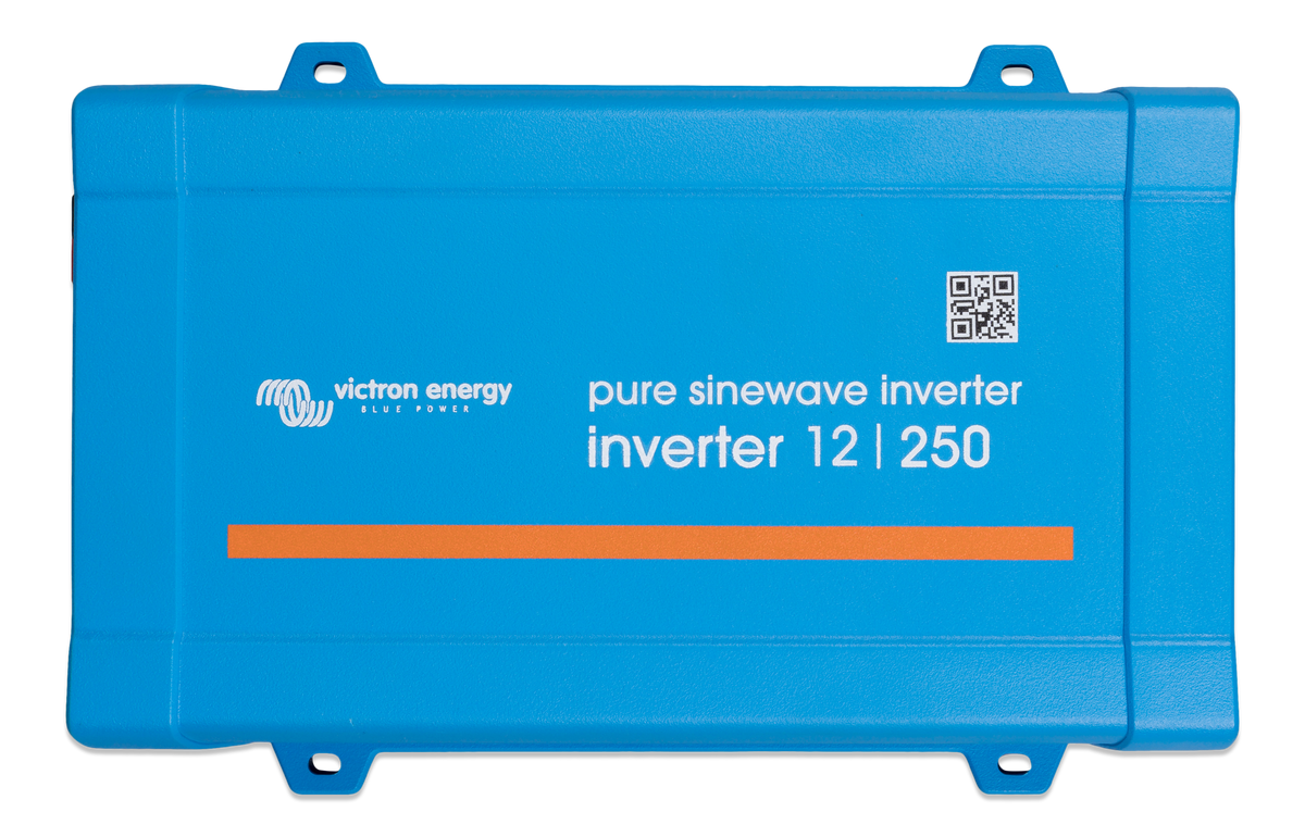 Victron Phoenix Inverter 12/250 120V VE.Direct NEMA GFCI, top view