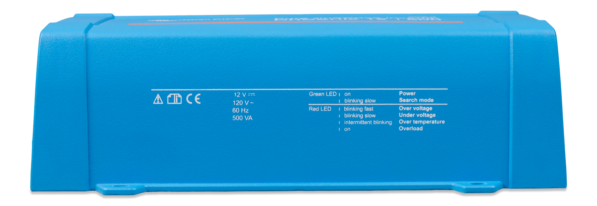 Victron Phoenix Inverter 12/500 GFCI, side view