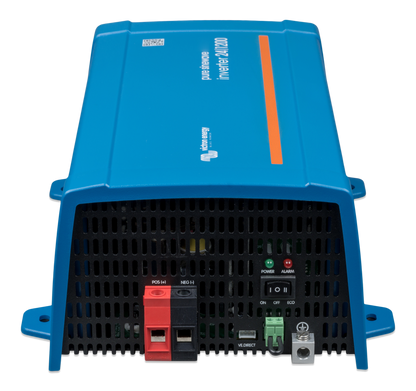 Victron Phoenix Inverter 24/1200 120V VE.Direct NEMA GFCI, front view