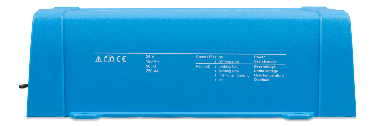 Victron Phoenix Inverter 24/250 GFCI, side view