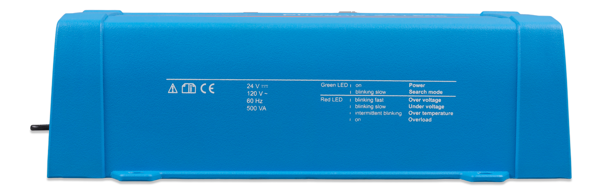 Victron Phoenix Inverter 24/500 GFCI, side view