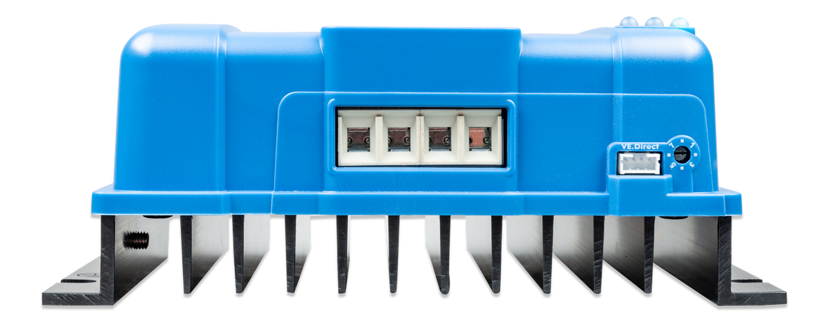 Victron BlueSolar MPPT 100/30 PV and battery terminal connections