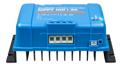 Victron BlueSolar MPPT 100/30 solar charge controller, front view