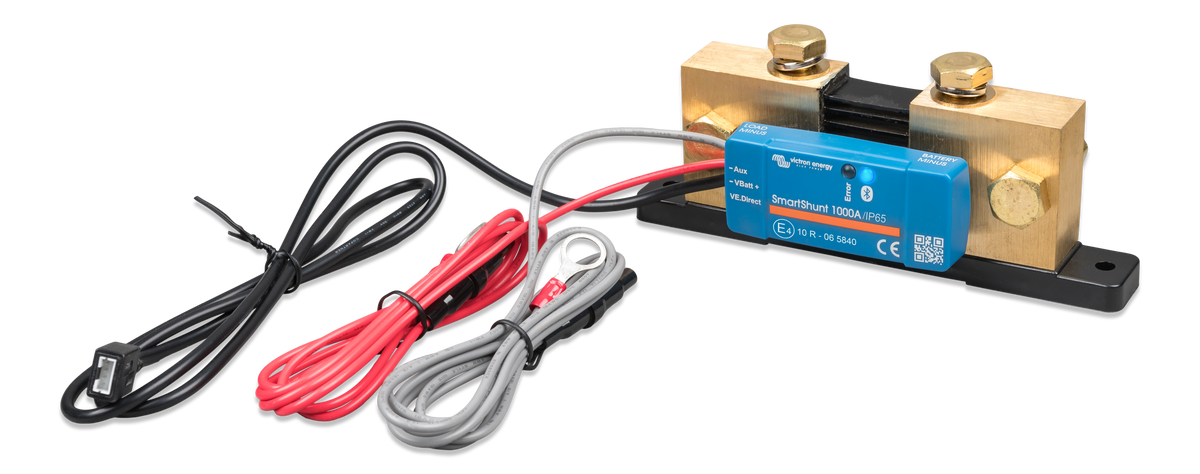 Victron SmartShunt 1000A/50mV IP65 battery monitor, left side