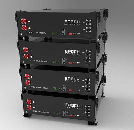 48V 100Ah (5.12kWh) - Self-Heating Server Rack Lithium Battery