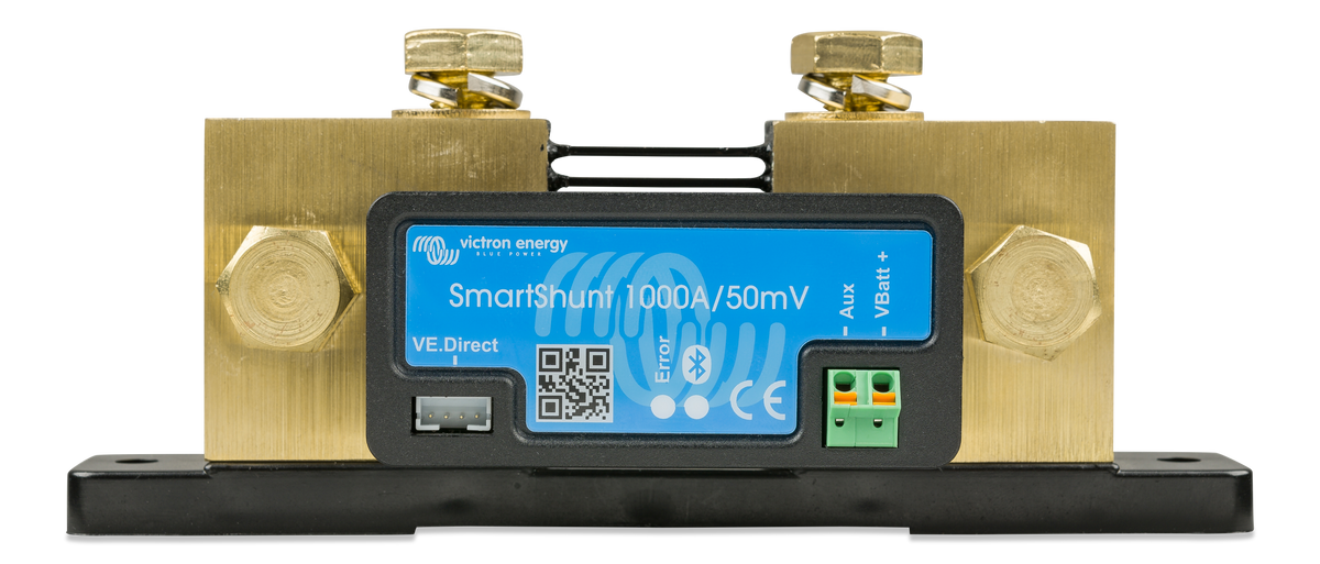 Victron SmartShunt 1000A/50mV battery monitor, front view