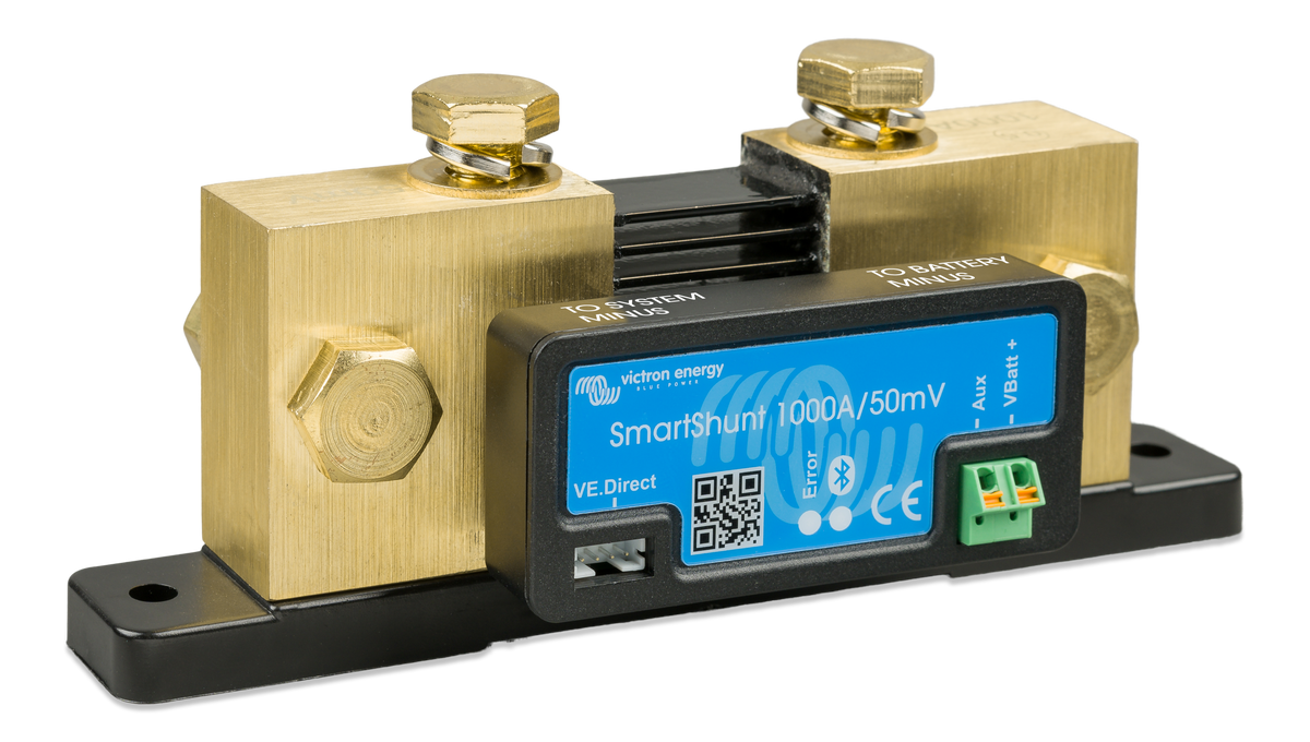Victron SmartShunt 1000A/50mV battery monitor, right side