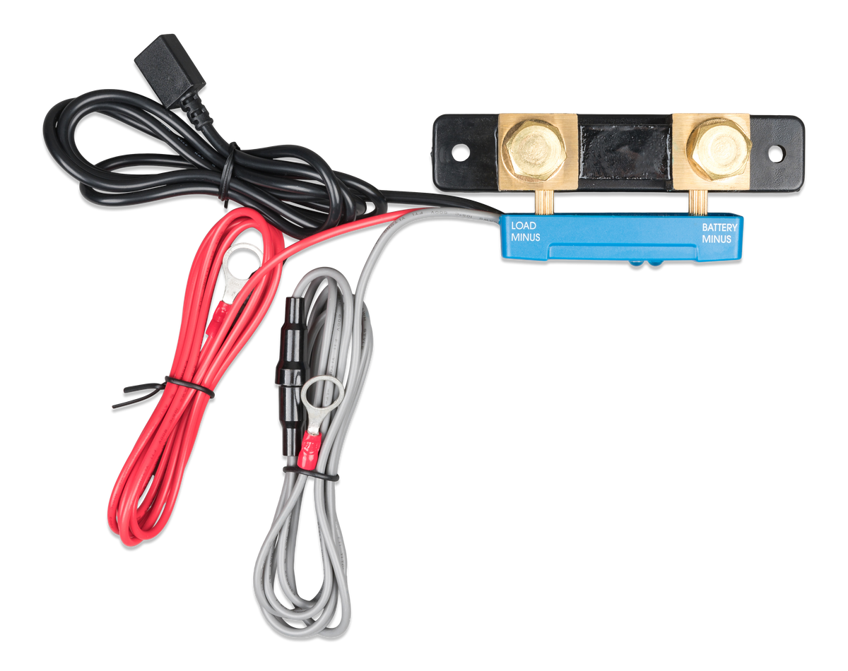 Victron SmartShunt 300A/50mV IP65 battery monitor, top view